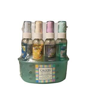 Vintage Calgon Original Body Mist Sampler Set - 4 Fragrances, 2 oz Bottles